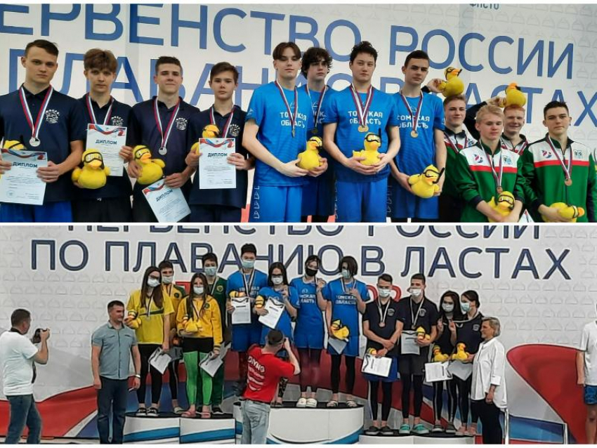 Таганрожцы заняли второе место на первенстве России по подводному спорту