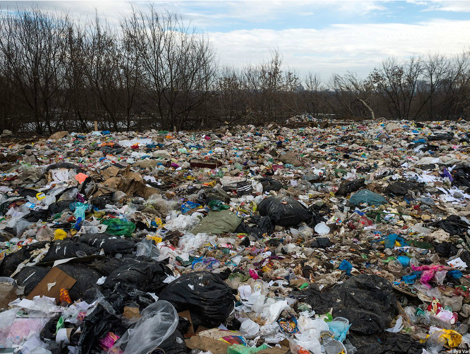 Отчаянную борьбу с мусором начали на таганрогском полигоне
